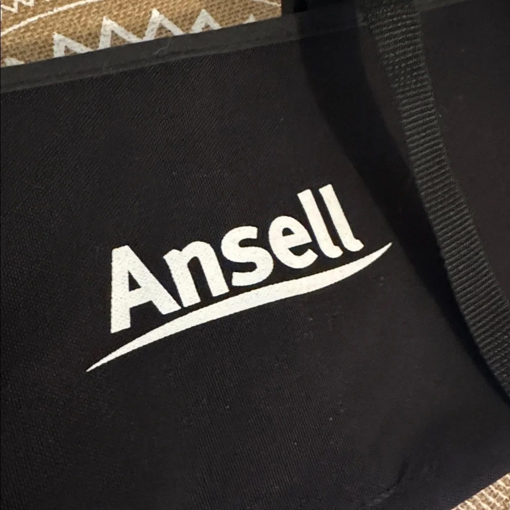 NWOT Ansell Black 8 pocket Tool Bag/ Wrap for punches, wrenches & more